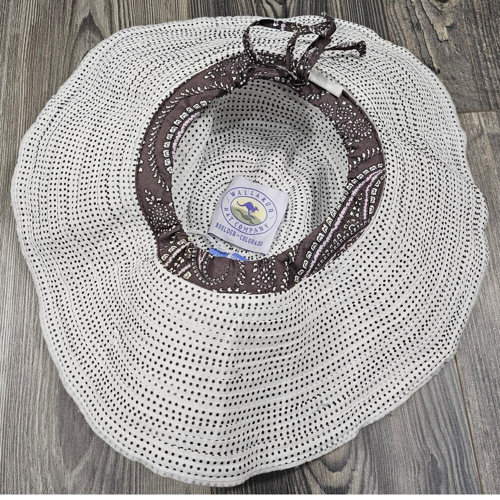 WALLAROO WOMEN’S SCRUNCHIE SUN HAT – UPF 50+ – PACKABLE – ONE SIZE - Picture 9 of 12